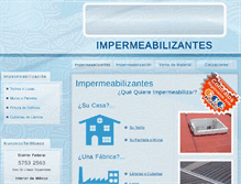 Tablet Screenshot of impernetmexico.com.mx